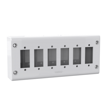 W6HPB (6 HOLE PIANO BOX)